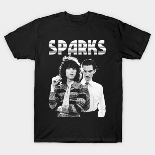 Day Gifts Sparks Retro Classic Music T-Shirt